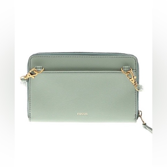 NWOT Fossil Women's Faye Leather Wallet on String - Picture 3 of 5